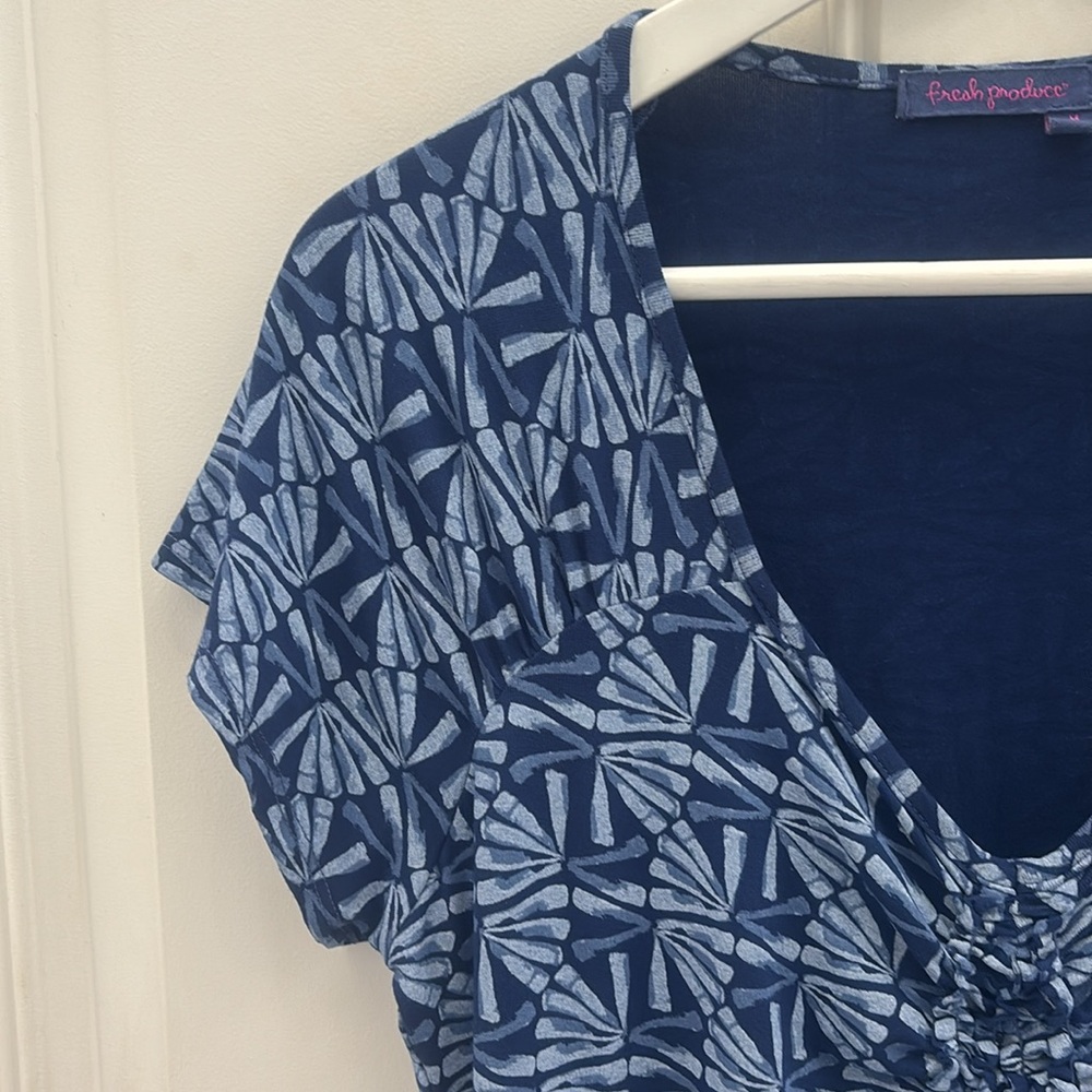 Fresh Produce Navy Dress M - Picture 3 of 11